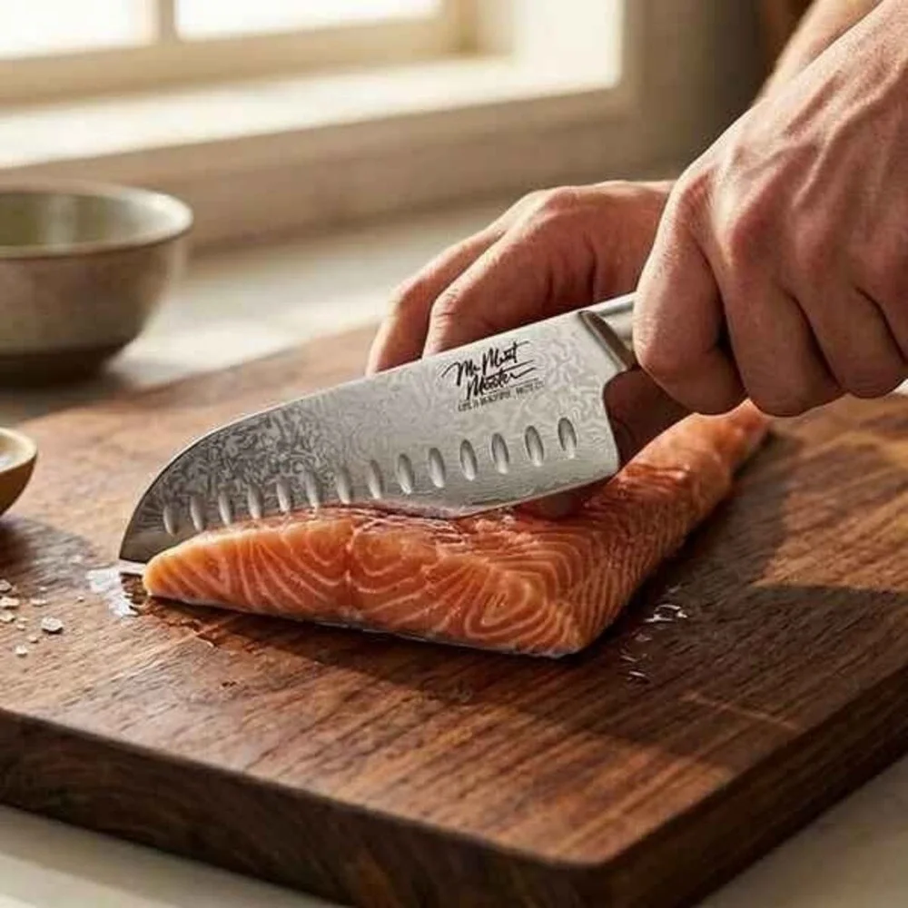 Mr Meat Master Santoku Knife 7